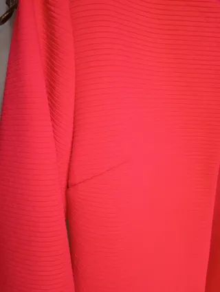 Chaqueta de vestir roja mujer