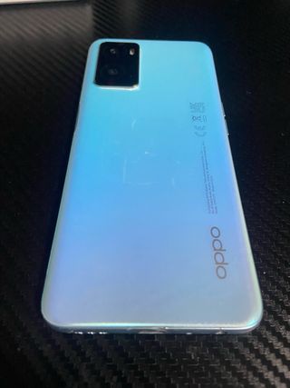 OPPO A76 Negro/Azul brillante