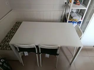 Banco rinconero de madera