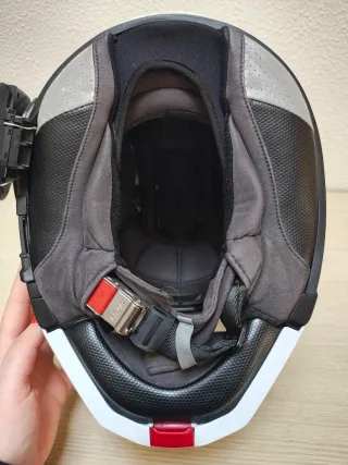 Casco Moto Modular HJC RPHA 90S Blanco