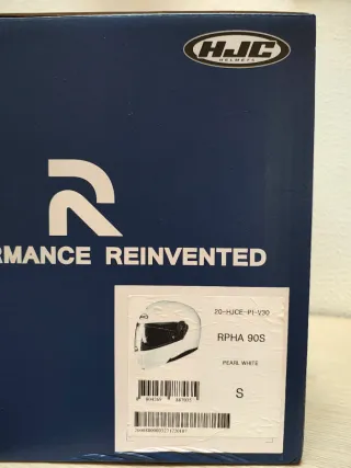 Casco Moto Modular HJC RPHA 90S Blanco