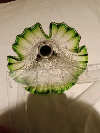 Lámpara de techo aplique tulipa cristal