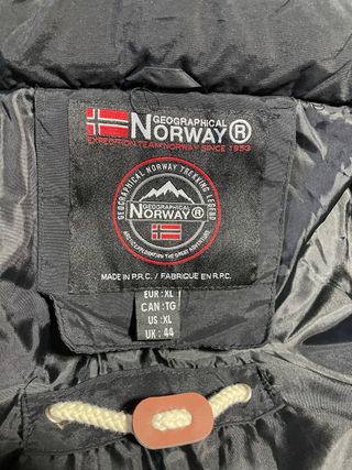 Cazadora Geographical Norway Negra