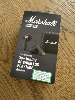 Marshall Minor IV sin abrir