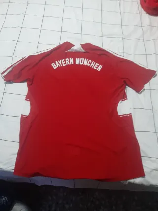 Camiseta Adidas FC Bayern T-Home Roja