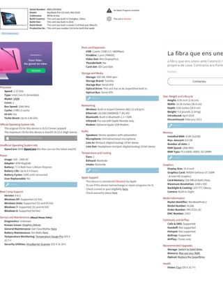 MacBook Pro 15 del 2010