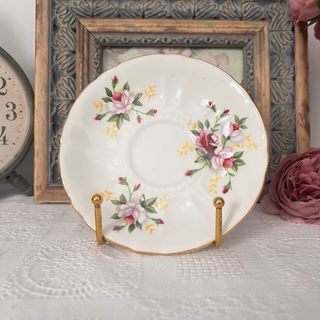 Taza y plato Royal Windsor porcelana inglesa