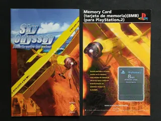 SKY ODYSSEY "DESAFIO ENTRE LAS NUBES" PS2