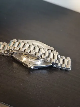 Reloj mod date-just azul