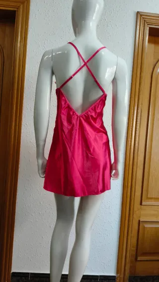 Conjunto Baby doll sexy con tanga