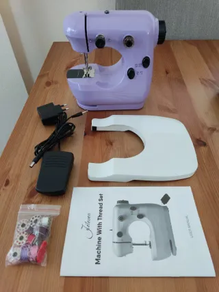 Máquina de coser Jeteven morada