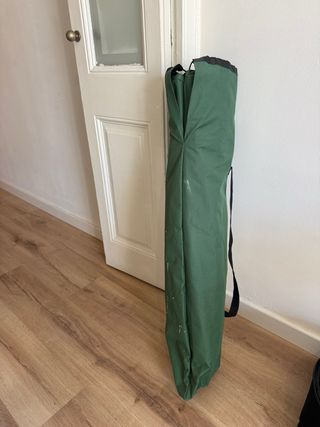 Silla Camping Playa con Parasol Verde