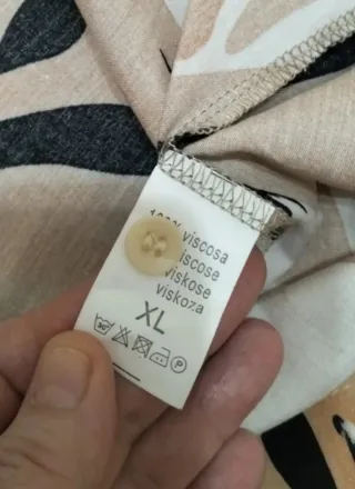 Blusa manga larga, talla L/XL