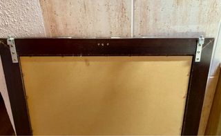 Espejo con marco de madera. Perfecto estado 60x96