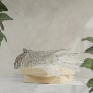 Guantes Comunión/Eventos . Blanco