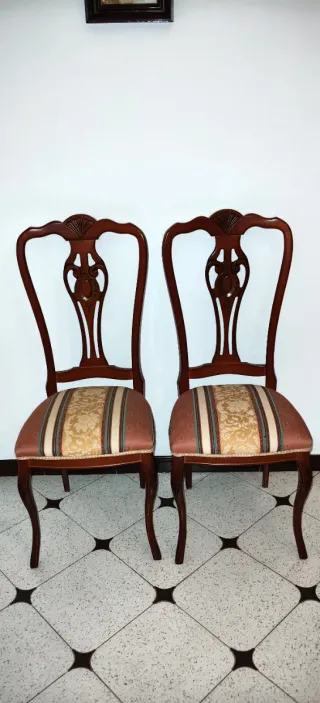 Juego de 2 Sillas de Comedor