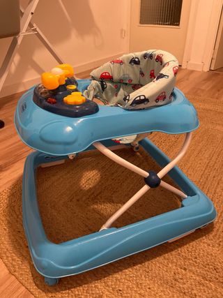 Caminador Andador Bebé Asalvo Azul