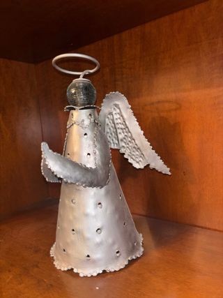 Figura Artesana Ángel Navidad