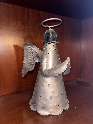 Figura Artesana Ángel Navidad