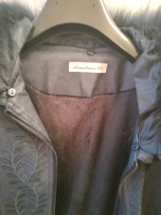 Chaqueta Asimétrico T XXL con pelo