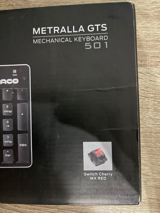 Teclado Mecánico Bultaco Metralla GTS 501