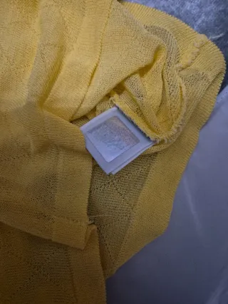 Top Versace Giallo Taglia S