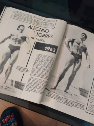 Revista culturismo Mr. América. 1964.