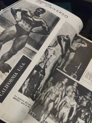 Revista culturismo Mr. América. 1964.