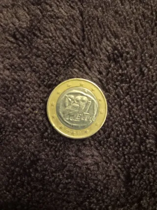 Moneda de 1 Euro Grecia