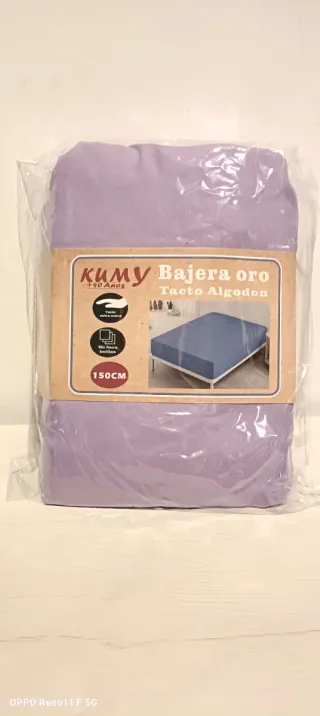 Bajera ajustable Kimy 150cm Tacto Algodón