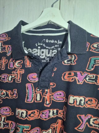 Camiseta Desigual Talla XL Multicolor