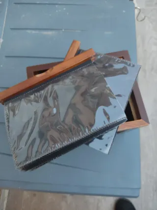 Marco de fotos de madera