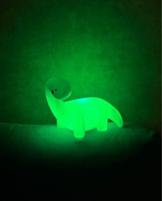 Lámpara LED Dinosaurio Verde