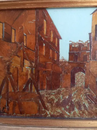 Quadro "Bellagio - pozzo antico"