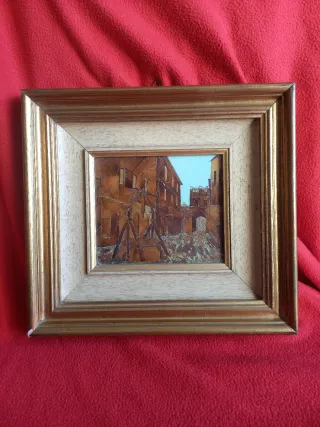 Quadro "Bellagio - pozzo antico"