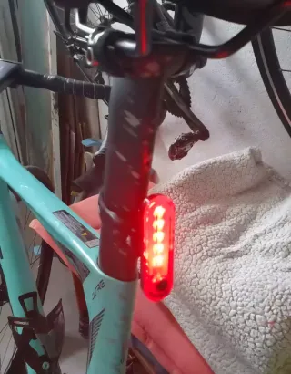 Coppia Luci LED per bicicletta Ricaricabili USB