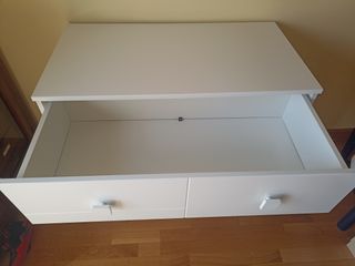 Cómoda blanca bebé MI Cuna 6 cajones