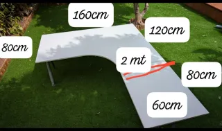 Mesa esquinera bl modelo elegance