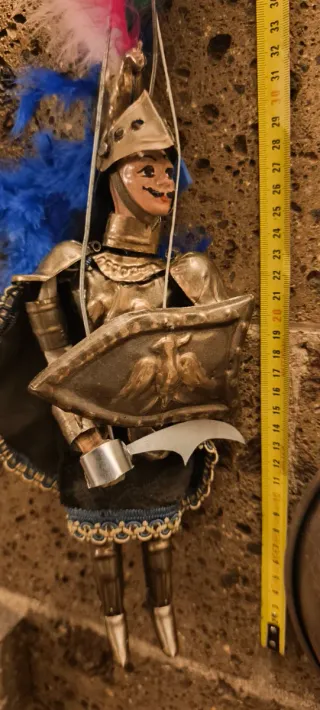 Marionetta siciliana Vintage      Cm 32 Paladino O