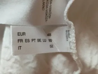 Blusa manga larga talla 48