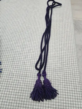 Cíngulo morado adulto Xto Estrella