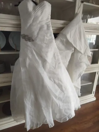 Vestido de Novia Corte Princesa Escote Corazón