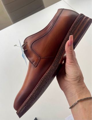 Zapatos Angel Infantes Piel Marrón