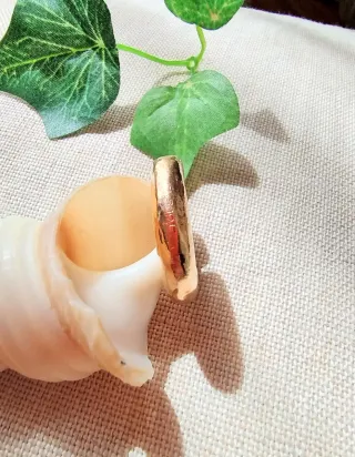 Anillo Tous Duna Tube Vermeil