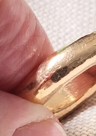 Anillo Tous Duna Tube Vermeil