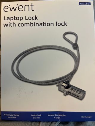 Candado seguridad portátil Ewent EW1241