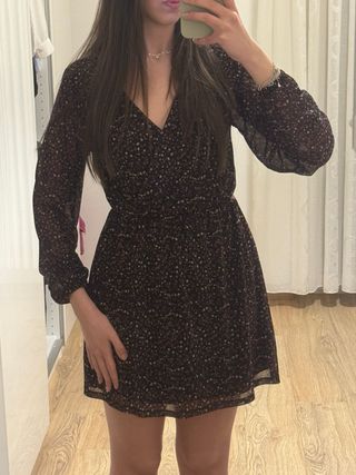 Minigonna Pull&Bear fantasia floreale Boho-Chic