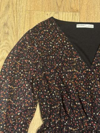 Minigonna Pull&Bear fantasia floreale Boho-Chic