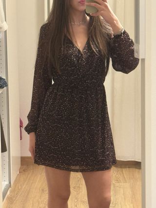 Minigonna Pull&Bear fantasia floreale Boho-Chic