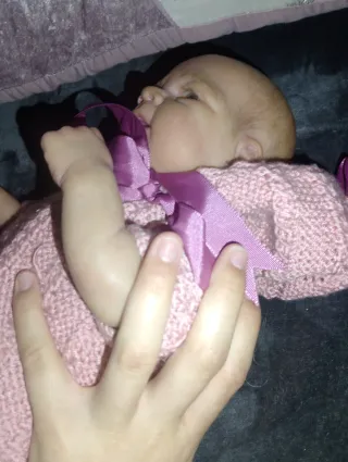 Bebé Reborn Realista Hecho a Mano